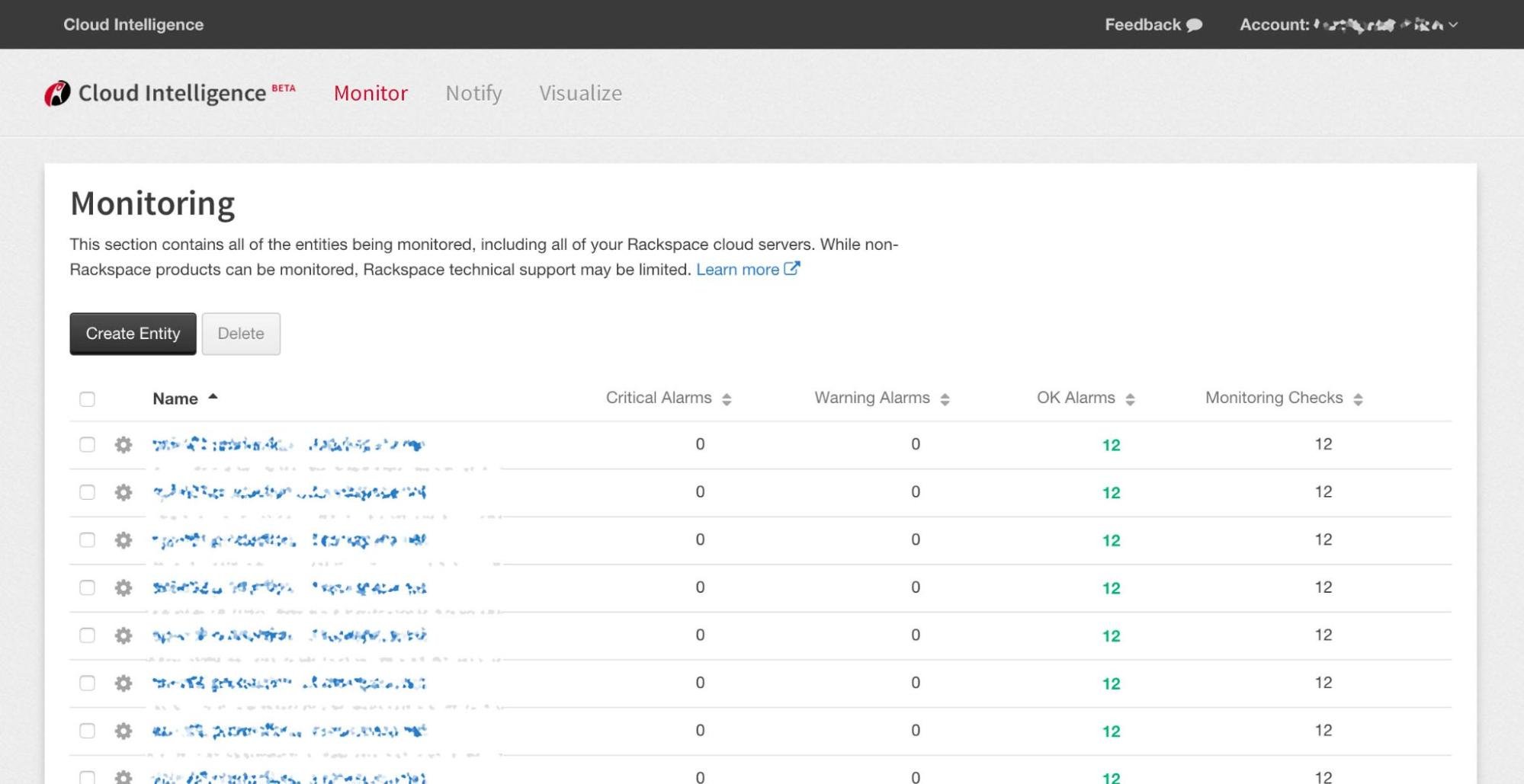 rackspace performance monitoring screenshot
