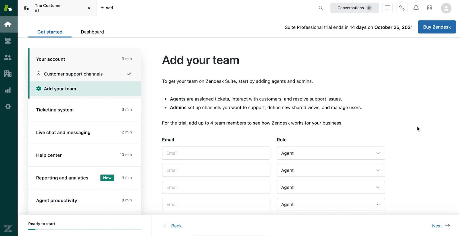 Zendesk offers a comprehensive screenshot